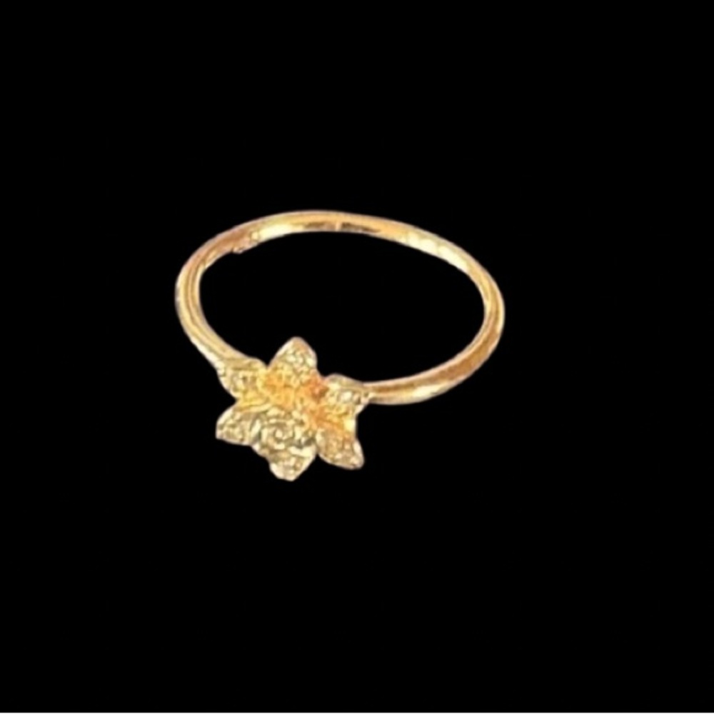 Pretty Bird Jewelry 18K Rose Gold Plated Ring Size 6